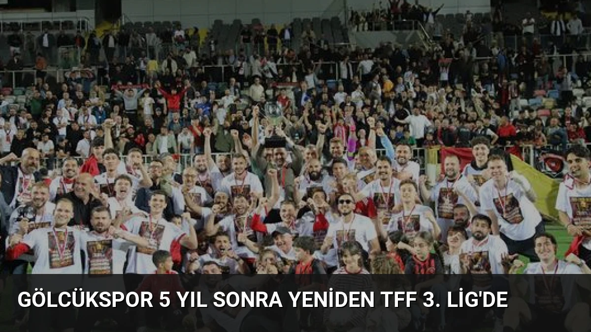 Gölcükspor 5 Yıl Sonra Yeniden TFF 3. Lig’de