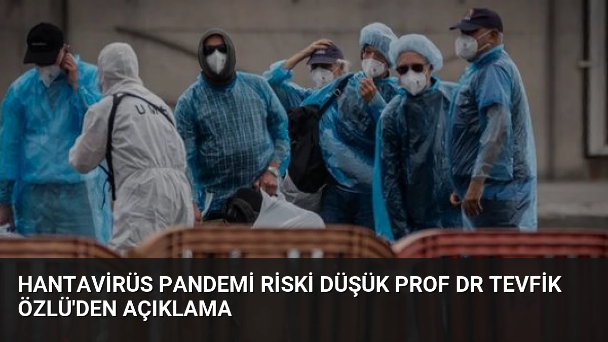 Hantavirüs Pandemi Riski Düşük Prof Dr Tevfik Özlü’den Açıklama