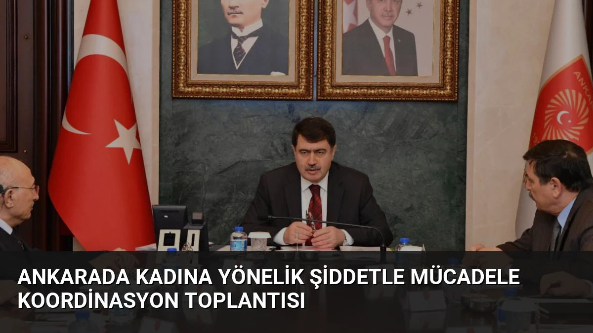 Ankarada Kadına Yönelik Şiddetle Mücadele Koordinasyon Toplantısı