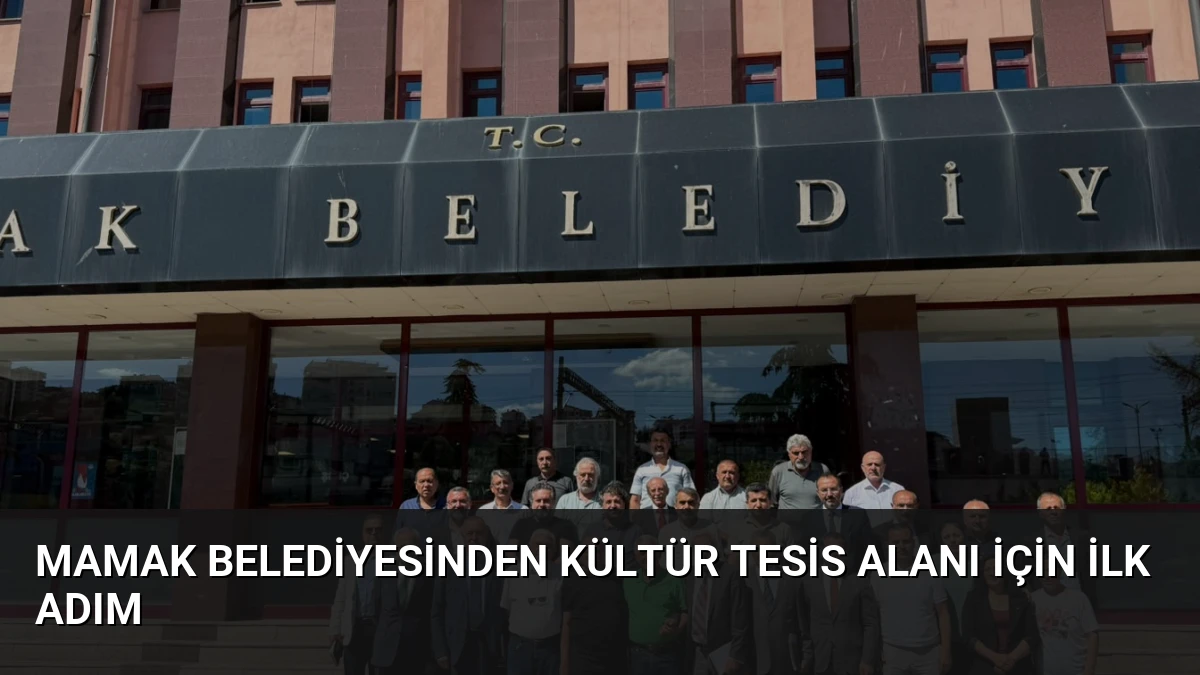 Mamak Belediyesinden Kültür Tesis Alanı İçin İlk Adım
