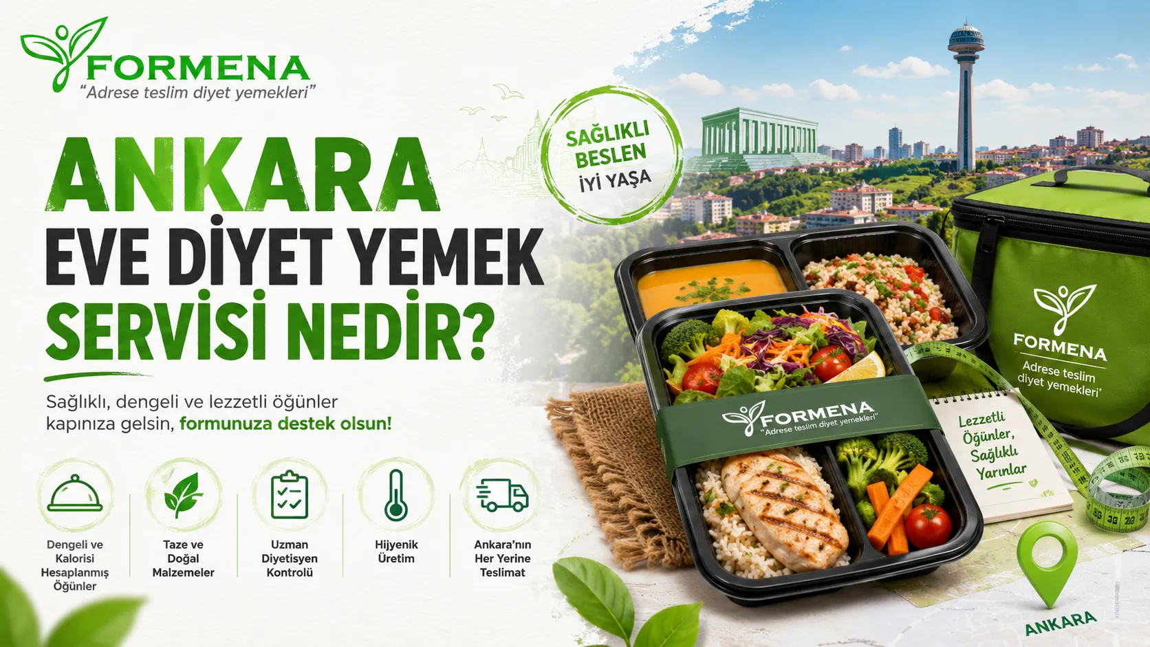 Ankara eve diyet yemek servisi nedir?