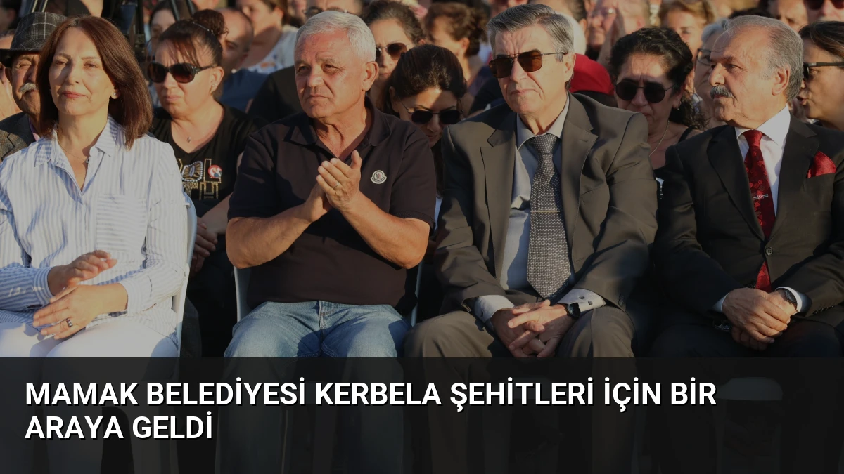 Mamak Belediyesi Kerbela Şehitleri İçin Bir Araya Geldi