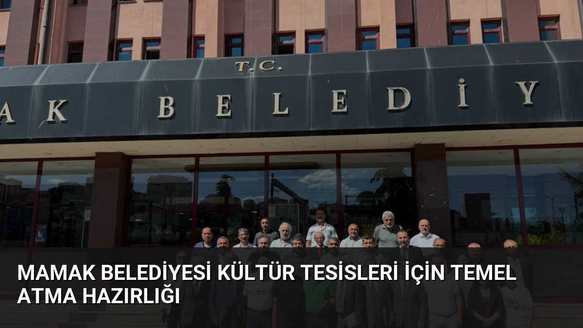 Mamak Belediyesi Kültür Tesisleri İçin Temel Atma Hazırlığı