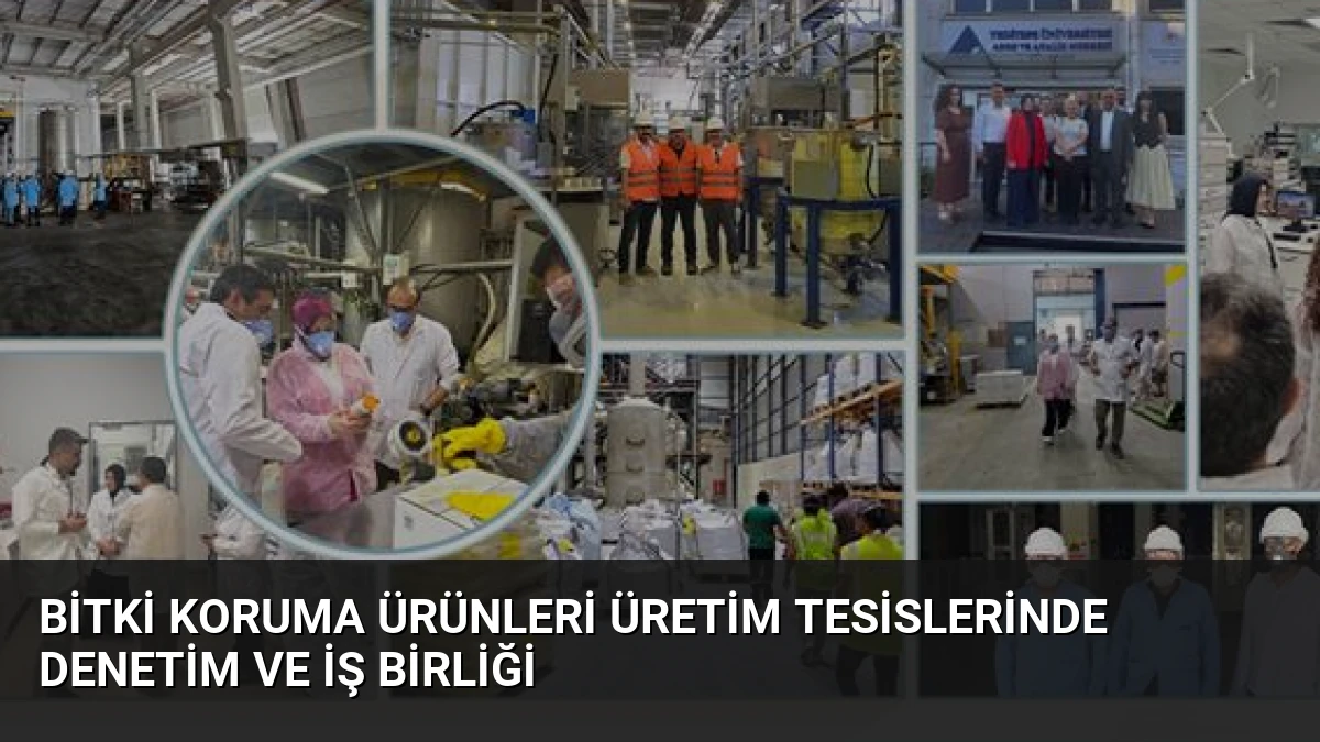 Bitki Koruma Ürünleri Üretim Tesislerinde Denetim ve İş Birliği