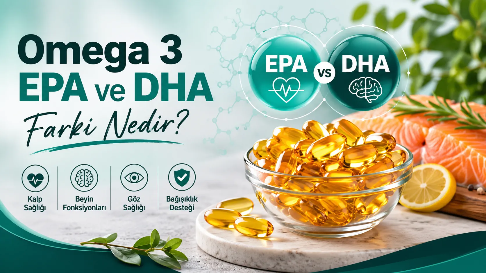 Omega 3 EPA ve DHA Farkı Nedir?