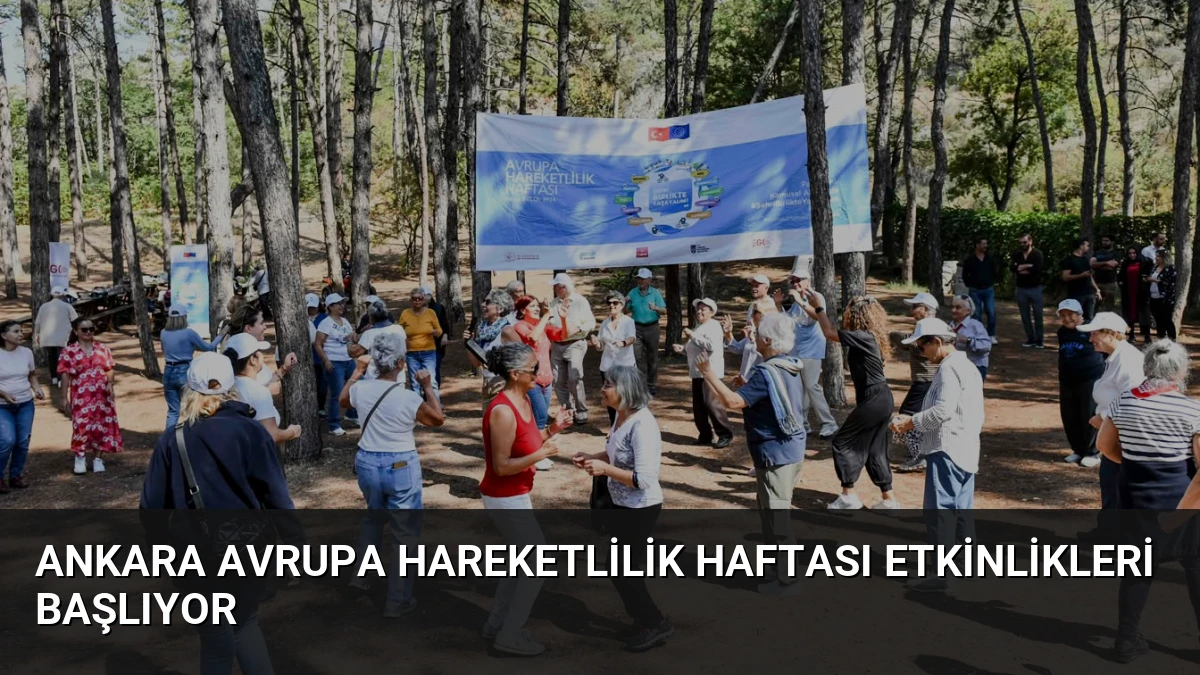 Ankara Avrupa Hareketlilik Haftası Etkinlikleri Başlıyor