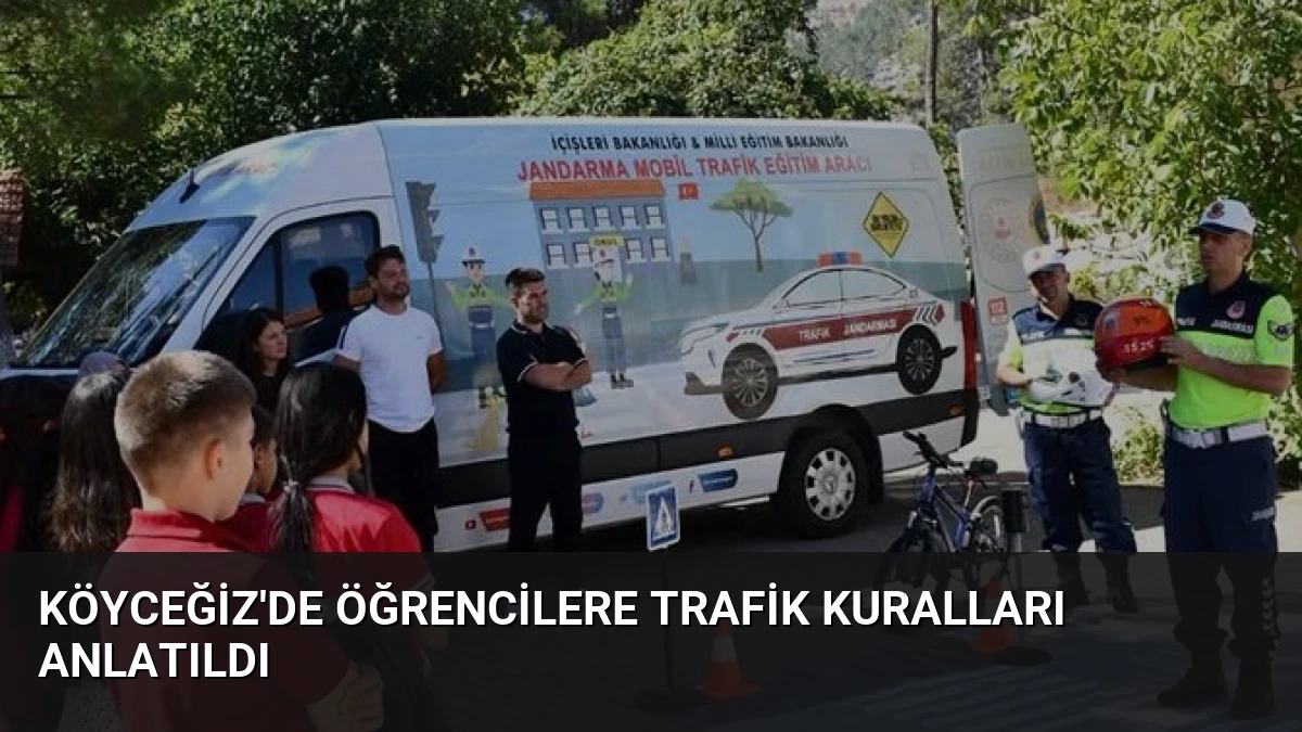 Köyceğiz’de Öğrencilere Trafik Kuralları Anlatıldı