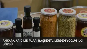 Ankara Arıcılık Fuarı Başkentlilerden Yoğun İlgi Gördü