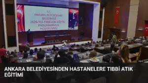 Ankara Belediyesinden Hastanelere Tıbbi Atık Eğitimi