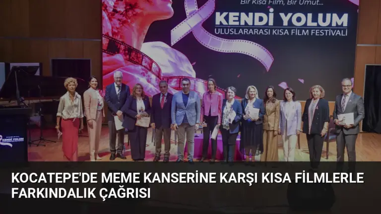 Kocatepe'de Meme Kanserine Karşı Kısa Filmlerle Farkındalık Çağrısı
